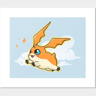 Flying Patamon Posters and Art